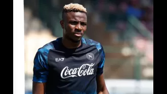Nigerian striker Osimhen wants transfer, discussed with London teams.