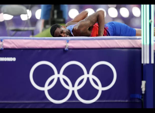 Olympian addresses criticism for not sharing gold medal with competing athlete.