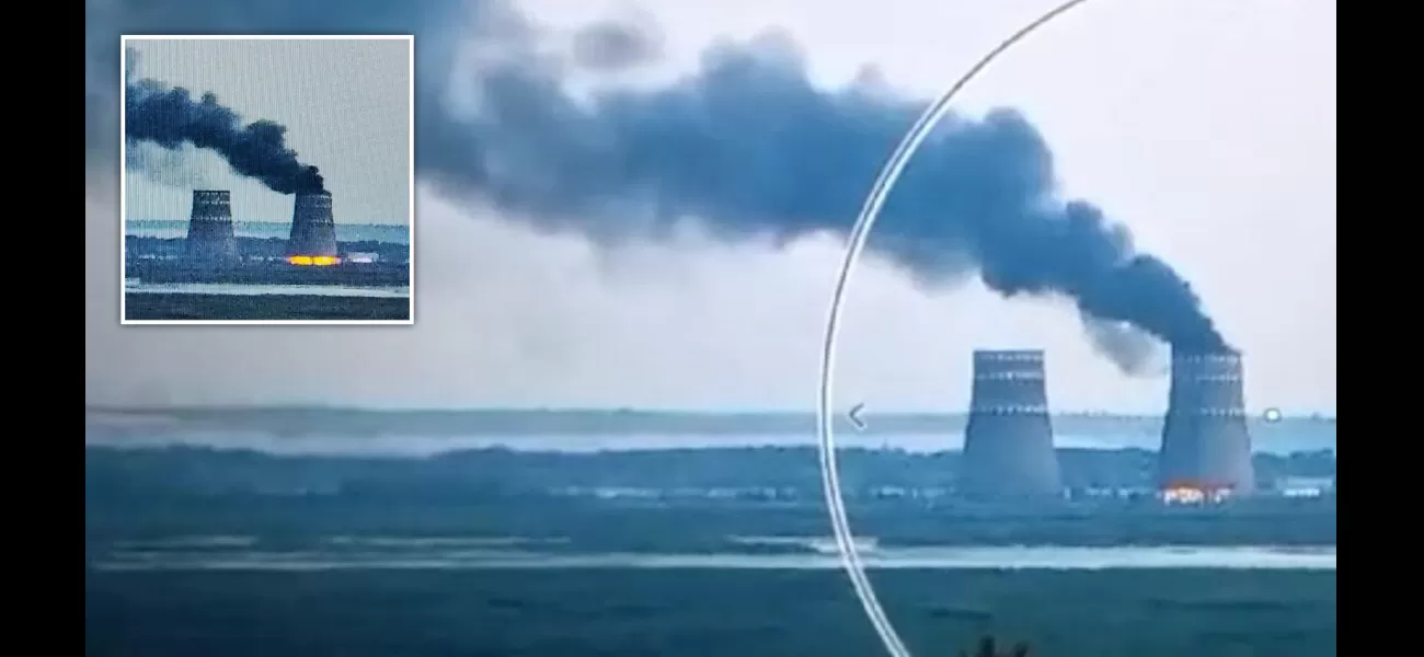 Massive blaze erupts at largest nuclear plant in Europe.