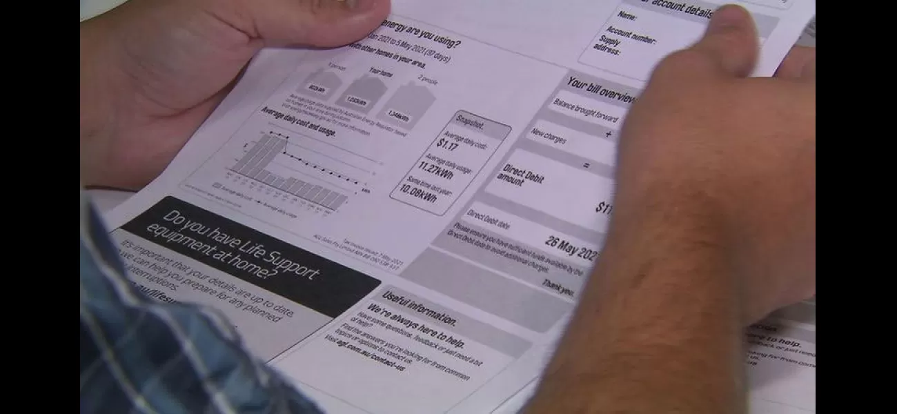 A large portion of Australians are cutting back on heating during winter due to concerns about high electricity bills.