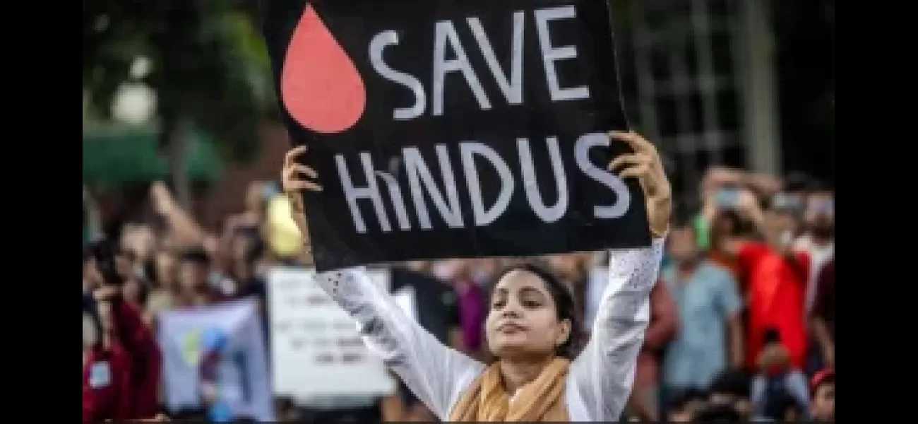 Hundreds gathered in Houston to show support for Indian Americans and raise awareness about the persecution of Hindus in Bangladesh. 

Hundreds in Houston show support for Indian Americans and raise awareness about the plight of Hindus in Bangladesh.