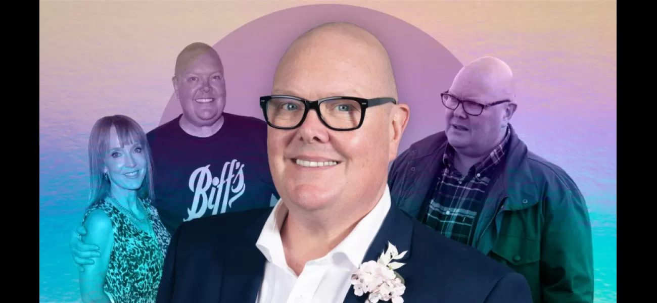 Emmerdale star Dominic Brunt discusses his experience working with his wife, the challenges on set, and his efforts to change the minds of bigots.