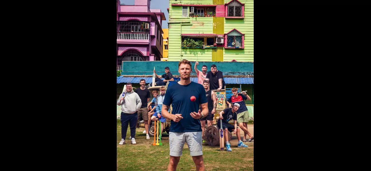 Flintoff shares pride in positively impacting youth's lives.