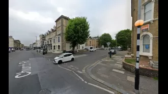 A man took a woman hostage after asking her for directions.