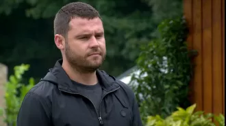 Aaron faces embarrassment when a kiss with his ex's brother in Emmerdale leads to unforeseen repercussions.