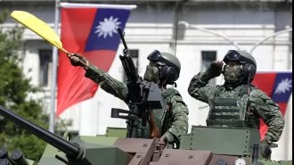 What is the reason for the tensions between China and Taiwan?