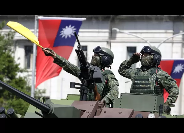 What is the reason for the tensions between China and Taiwan?