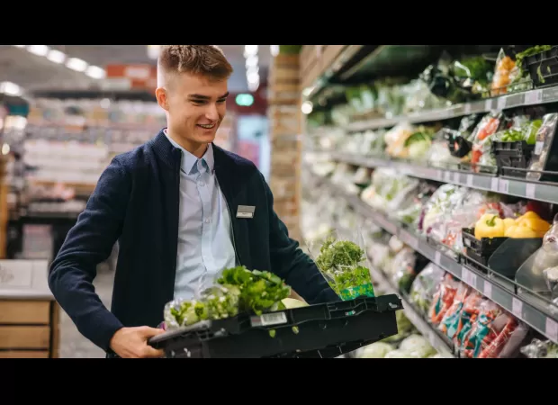 Increase in pay for young retail employees from 18 years old to adult rates.