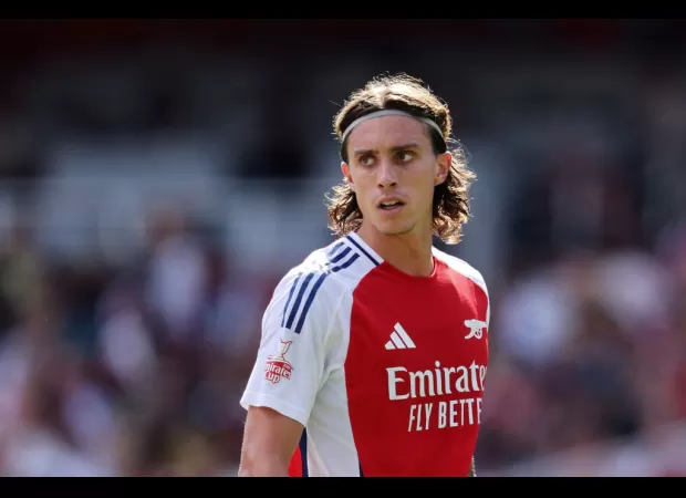 Saliba comments on Calafiori's first game with Arsenal and their new partnership.