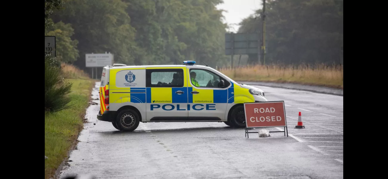 Two people die in tragic accident as white Mercedes veers off road.
