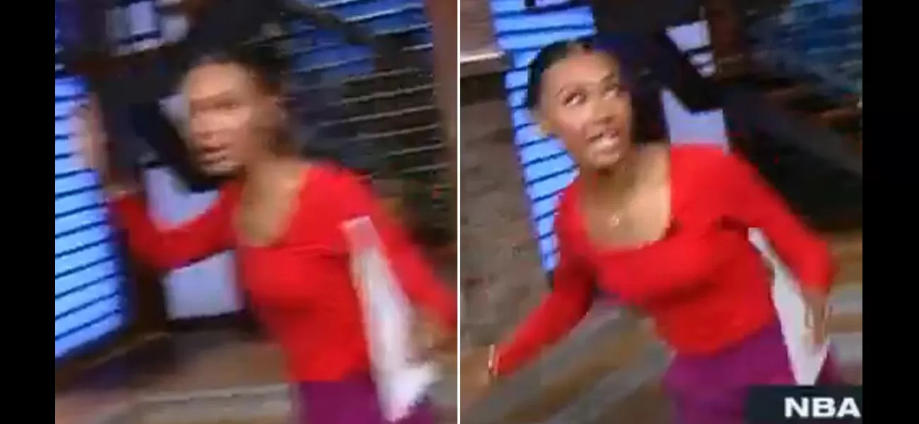 Earthquake hits LA, interrupts live news broadcast.