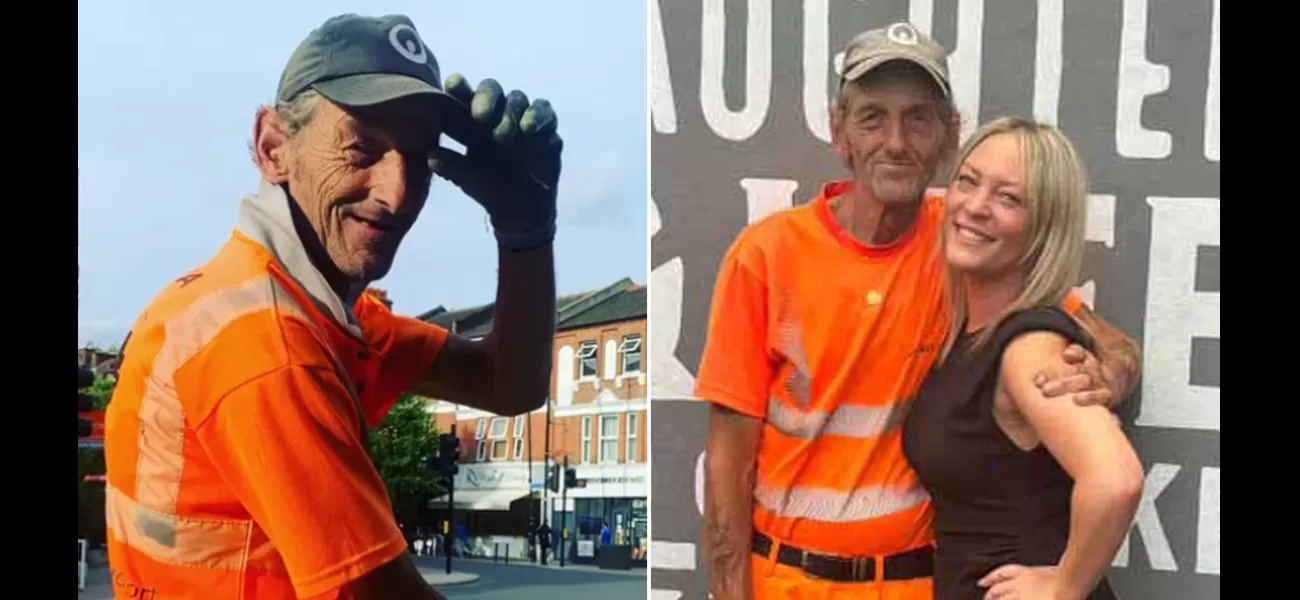 Town collects £3,000 for popular street cleaner, but company refuses to let him keep the money.