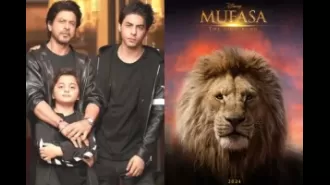 SRK to lend voice for Hindi ‘The Lion King’ with sons Aryan and AbRam as well.