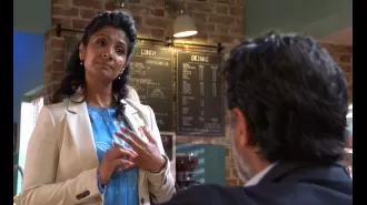 Suki Panesar triumphs over dying Nish in EastEnders.