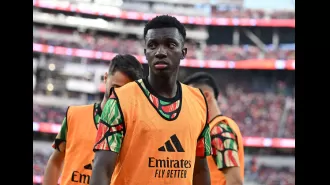 An English football team is negotiating to acquire Arsenal player Eddie Nketiah following the breakdown of his potential move to Marseille.