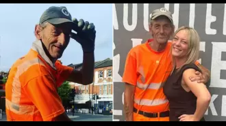 Town collects £3,000 for popular street cleaner, but company refuses to let him keep the money.
