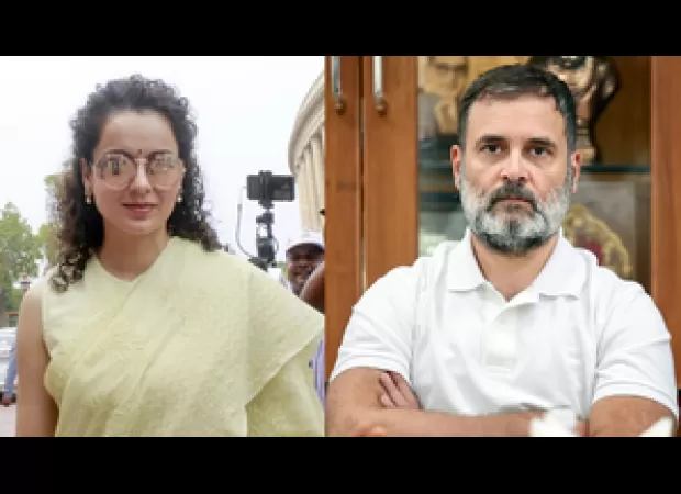 Kangana Ranaut slams Rahul Gandhi for being the most dangerous man, referencing his recent Hindenburg remark.