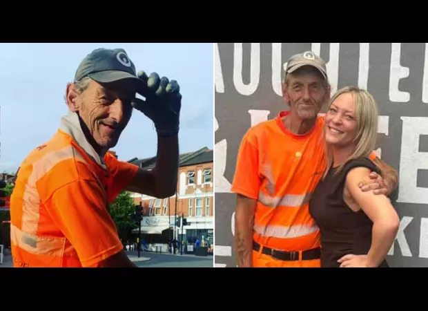 Town collects £3,000 for popular street cleaner, but company refuses to let him keep the money.