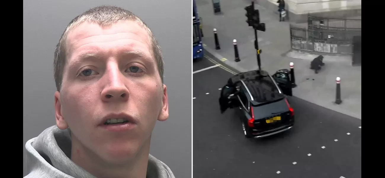 A thief in London stole 24 phones in under an hour while riding an electric bike.