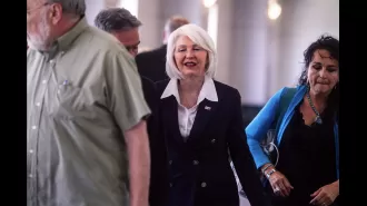 Tina Peters, a Colorado clerk who is considered a hero by election deniers, has been convicted for breaking into election computers.