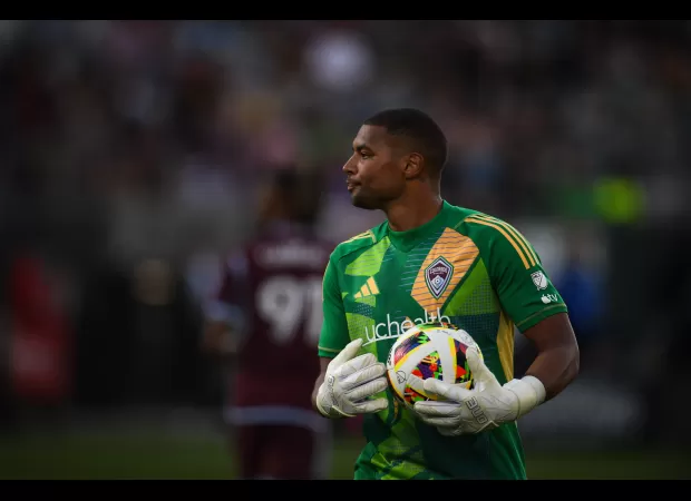 Zack Steffen, goalie for Rapids, has shifted his mindset and is now solely focused on playing.