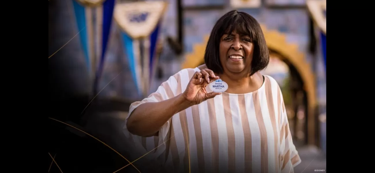 Disney honored Martha Blanding, their first Black VIP tour guide, as a Disney Legend.