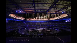 After the closing ceremony, an Olympic volunteer was discovered near their partner's dead body.