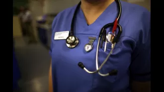 Nurse deceived colleagues, then gave two friends phony jobs, causing them to move away.