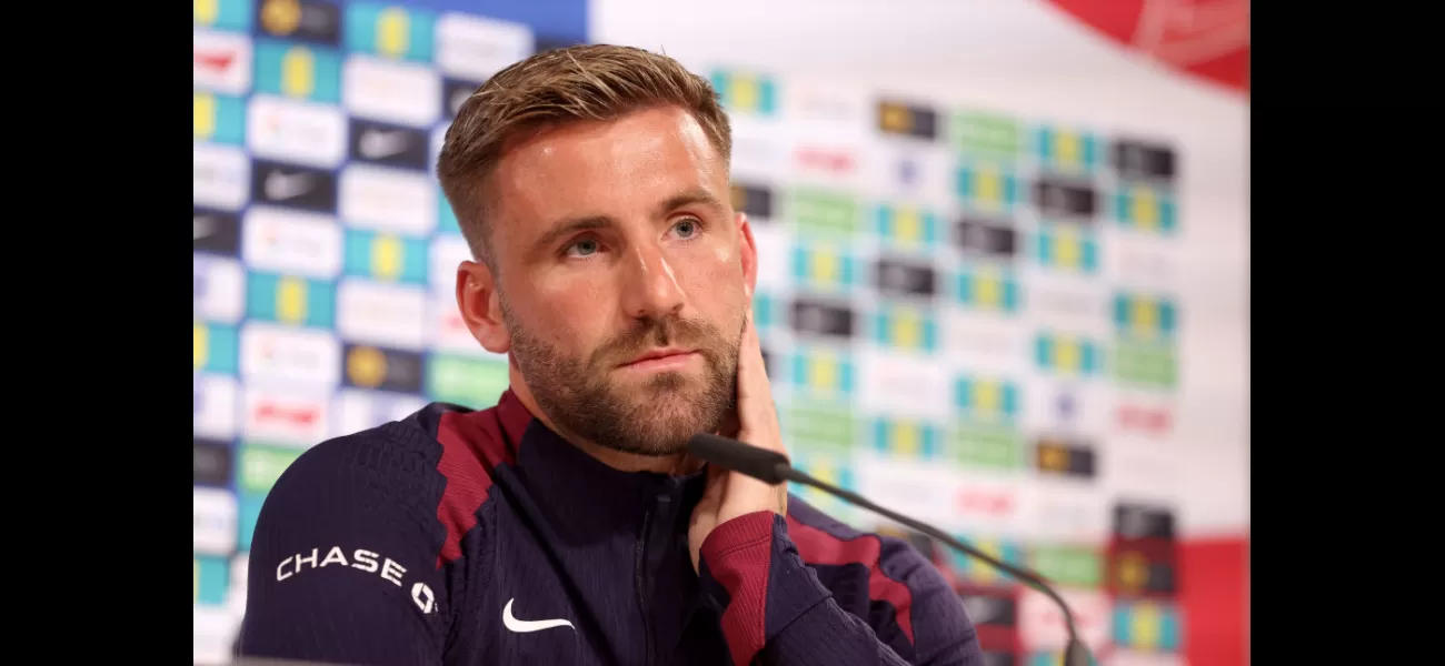 Luke Shaw has been injured again and will not be able to play several Manchester United games.