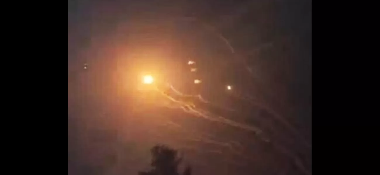 Hezbollah launches over 20 rockets towards Israel.