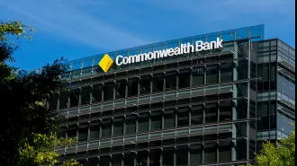 The Commonwealth Bank's annual profit is $9.8 billion.