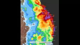 Eastern seaboard warned of potential flooding due to continued rainfall.