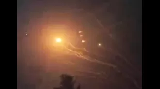 Hezbollah launches over 20 rockets towards Israel.