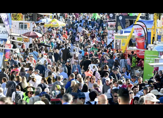 The Grand Parade at Ekka has been delayed because of heavy rainfall in Queensland.