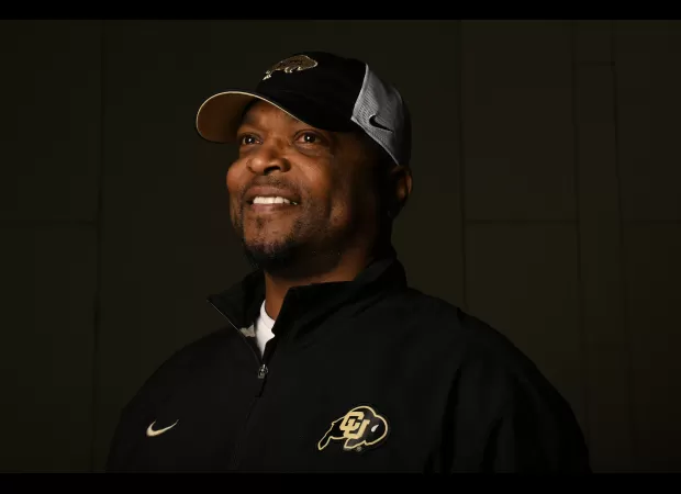 Former CU Buffs player Darian Hagan has no regrets about leaving Deion Sanders and Boulder to coach at San Diego State.