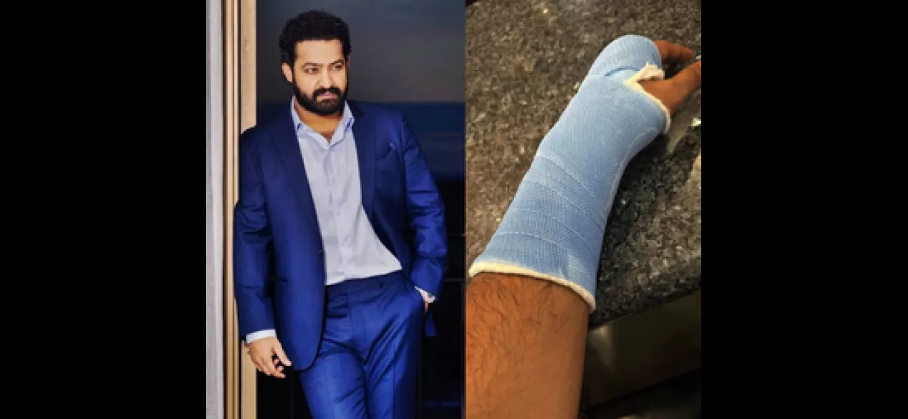 NTR Jr. injures wrist but finishes filming for 'Devara: Part 1'.