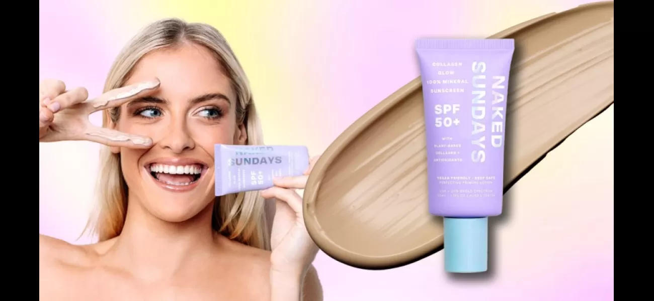 Affordable mineral SPF with glowing skin benefits, endorsed by beauty experts, all for less than £30.