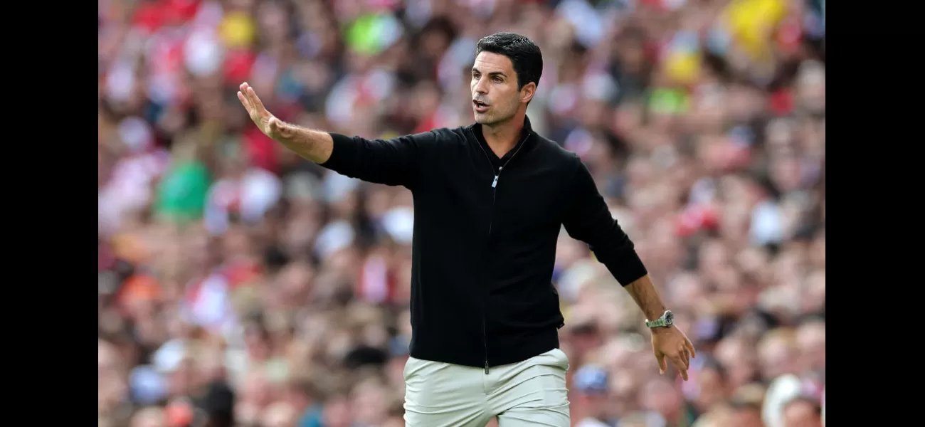 Mikel Arteta, the coach of Arsenal, admits he has developed strong feelings for one of his players.