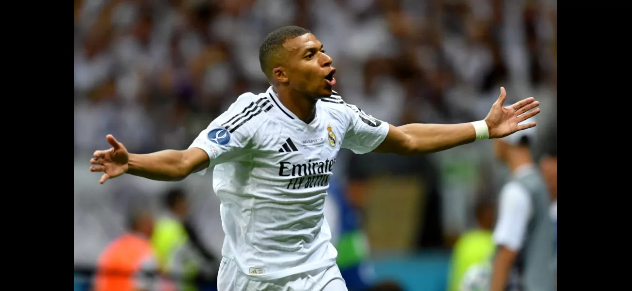 Mbappe shines as Real Madrid triumph in UEFA Super Cup debut against Atalanta.