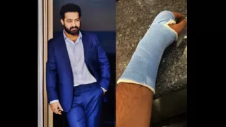 NTR Jr. injures wrist but finishes filming for 'Devara: Part 1'.