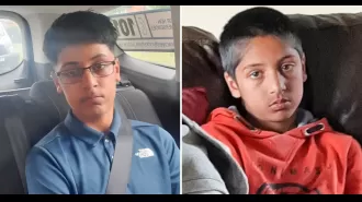 Two young brothers, aged 10 and 13, missing from home for two days. Urgent search underway.