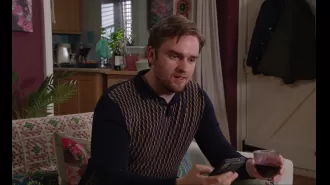 Tom King from Emmerdale receives surprising news about Belle, leaving him overjoyed.