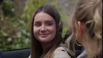 An elderly woman named Charity introduces Sarah to a life of crime in the TV show Emmerdale.