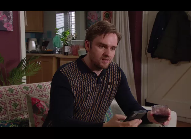 Tom King from Emmerdale receives surprising news about Belle, leaving him overjoyed.