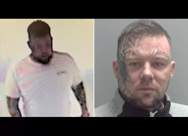 Police searching for suspected child sex offender who fled from medical facility.