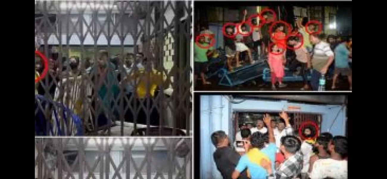 Kolkata Police posted pictures of possible culprits responsible for vandalism at R.G Kar hospital.