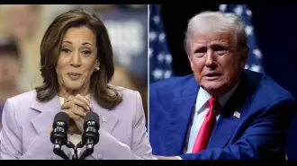 Trump accuses Harris of having a crazy laugh and requests a sketch artist for her.