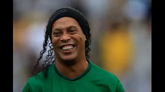 Barcelona's Ronaldinho's son joins Championship team after leaving the club.