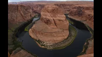 Two visitors injured by lightning at famous national landmark.