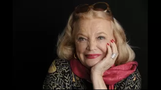 Actress Gena Rowlands, known for her role in The Notebook, has passed away.